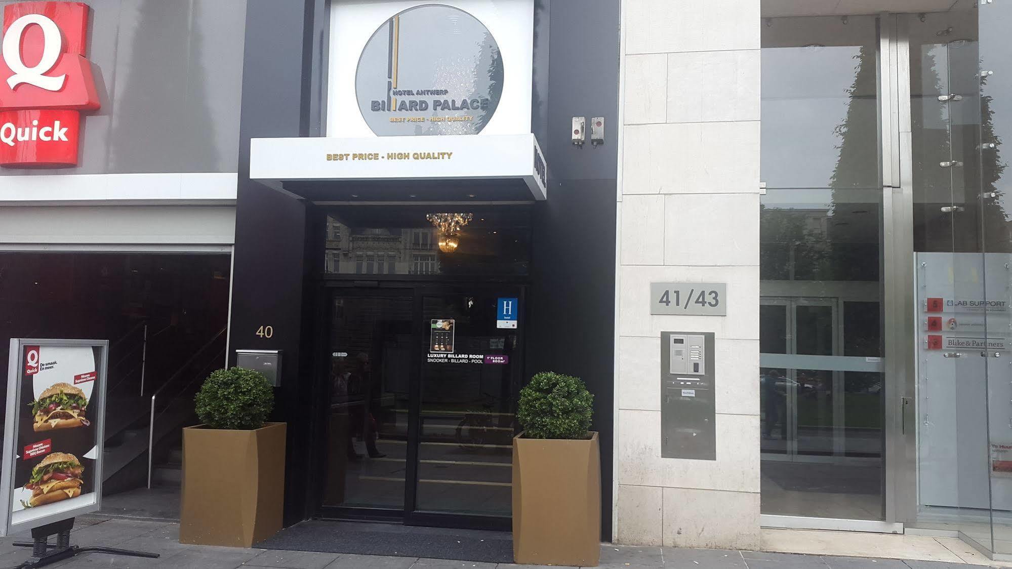 Hotel Antwerp Billard Palace Luaran gambar